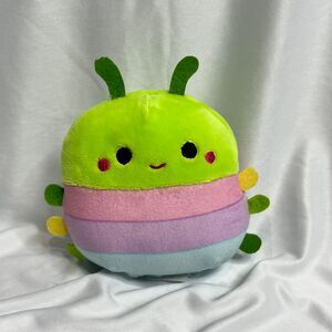 Squishmallows Rutabaga Original Bug‎ Plush Stuffed Animal Green Rainbow 5 Inch
